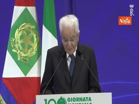 Mattarella: Il 50 percento degli italiani non è in grado di risparmiare con diseguaglianze gravi