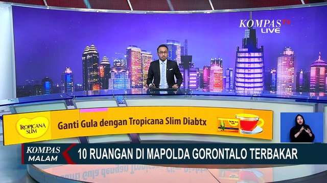 Polisi Terjunkan Tim Inafis Investigasi Penyebab Kebakaran di Mapolda Gorontalo