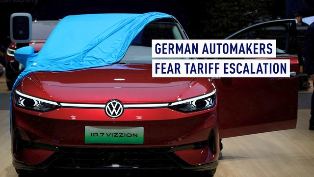 German automakers fear tariff escalation
