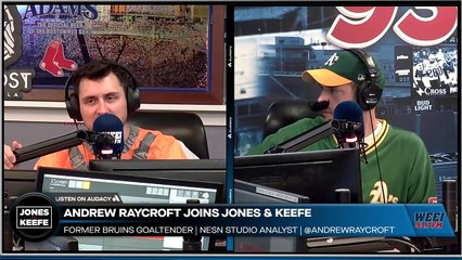 Jones & Keefe: Andrew Raycroft on the Bruins mixing up the 4th line