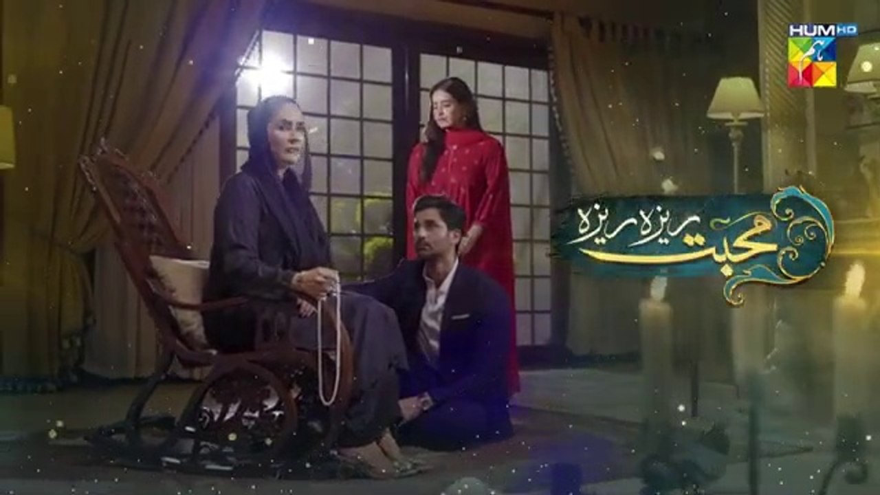 Mohabbat Reza Reza - Episode 09 - 31st October 2024 - [ Mirza Zain Baig & Minsa Malik ] - HUM TVdrama