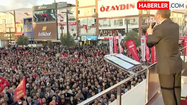 CHP'den Kayyuma Tepki Mitingi... Özgür Özel'den Cumhurbaşkanı Erdoğan'a: Esenyurt Meydan Sana Sesleniyor, 'Hükümet İstifa' Diyorlar.