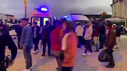 Gençlerin bıçaklı sopalı kavgası kanlı bitti: 1'i ağır 2 yaralı