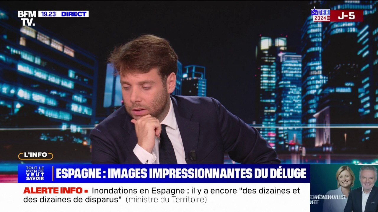 Inondations en Espagne: "Des dizaines et des dizaines de disparus" toujours recherchés, selon le ministre espagnol du Territoire
