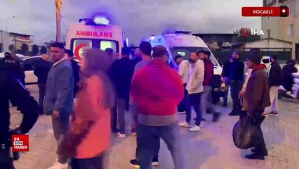 Kocaeli'de gençlerin bıçaklı sopalı kavgası kanlı bitti