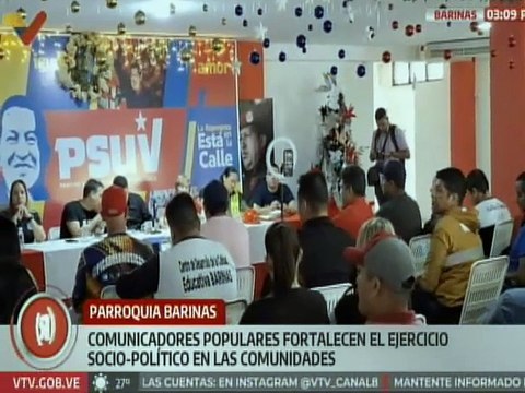 Barinas | Comunicadores populares debaten propuesta para la reforma de ley de comunicación