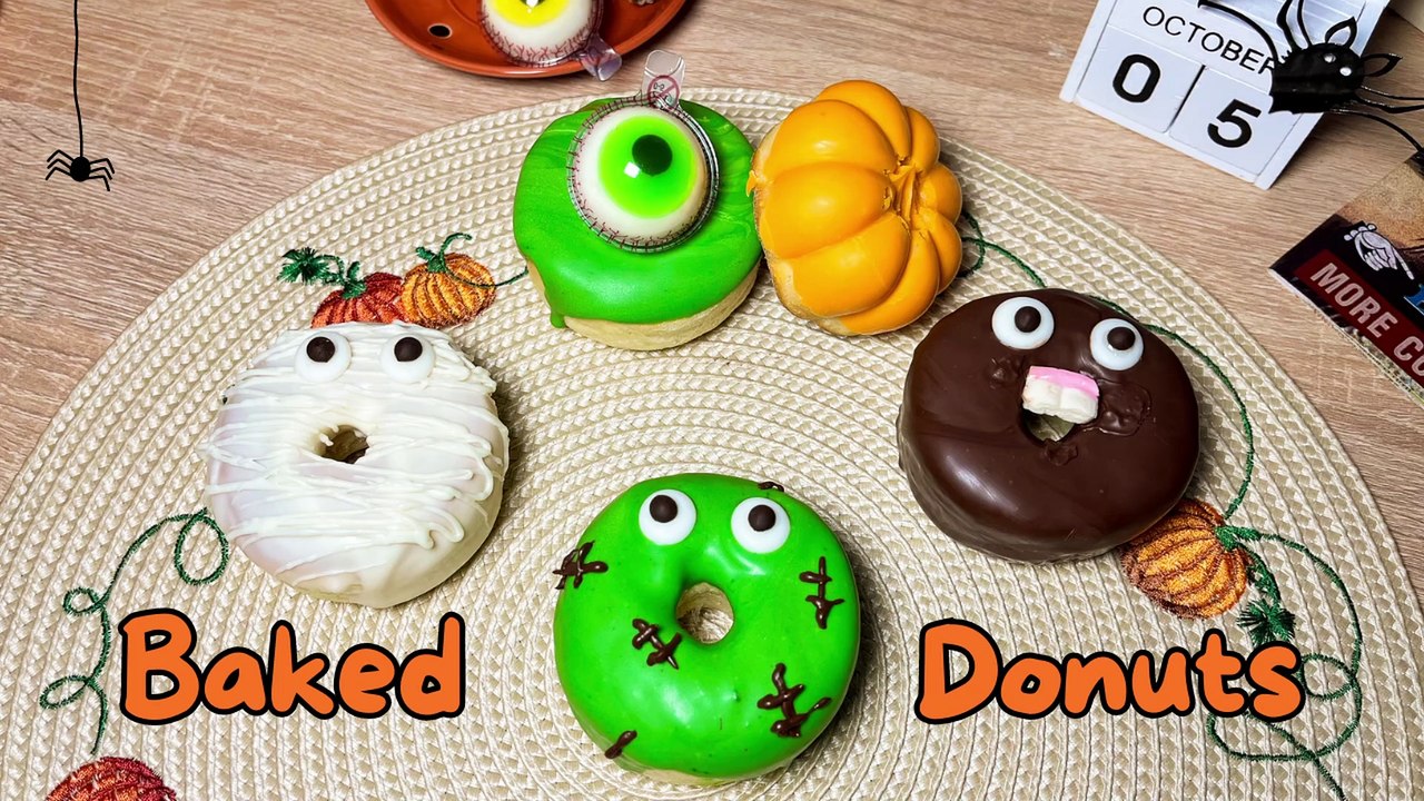 Tasty Baked Donuts / NO OIL, NOT FRIED Doughnut Recipe!!