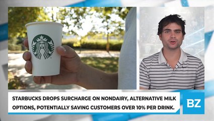 Starbucks Drops Surcharge On Nondairy, Alternative Milk Options, Potentially Saving Customers Over 10% Per Drink.