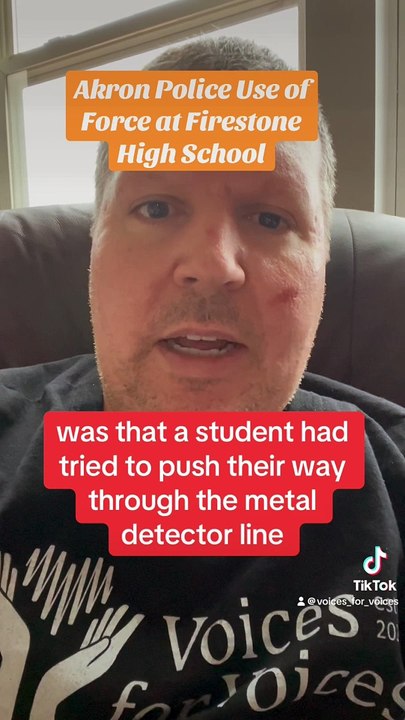 Akron Police Use of Force at Firestone High School During Incident