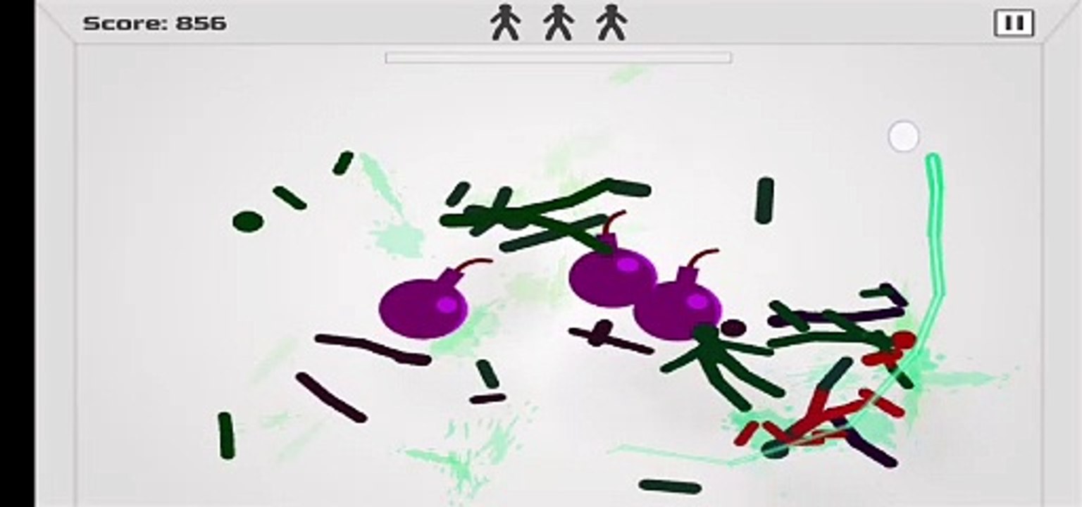 I played Ragdoll ninja flash game part 2