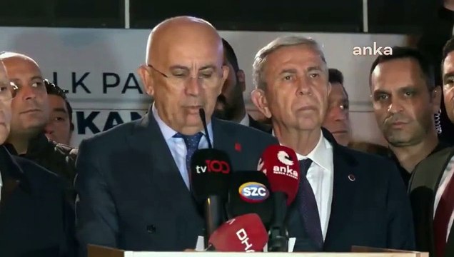 Mansur Yavaş da katıldı: CHP'den Ankara'da 'Ahmet Özer' eylemi
