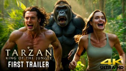 Tarzan (2025) Official First Trailer – Henry Cavill & Angelina Jolie in Stunning HD 🌿