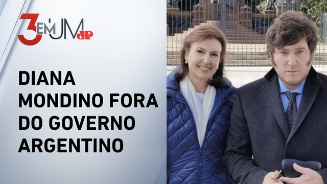 Milei demite chanceler após voto na ONU contra embargo dos EUA a Cuba