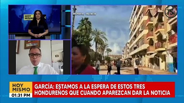 Unas 40 familias hondureñas damnificadas en Valencia, según Cancillería