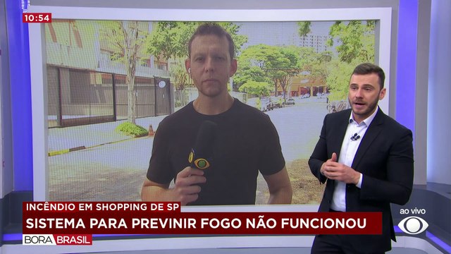 Sistema para prevenir incêndio falhou em shopping no Brás, em SP