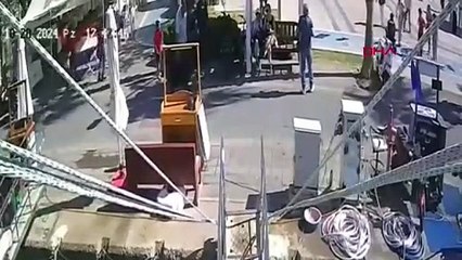 Kurt köpeği polise saldırdı