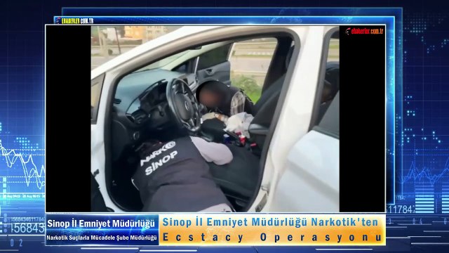 Sinop İl Emniyet Müdürlüğü Narkotik'ten Ecstacy Operasyonu