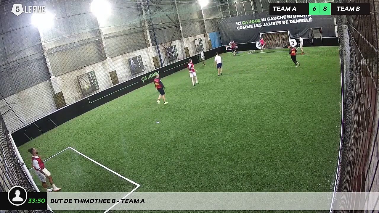But de Thimothee B - Team A