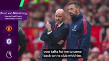 Van Nistelrooy reveals Ten Hag is 'hurt' after Manchester United sacking