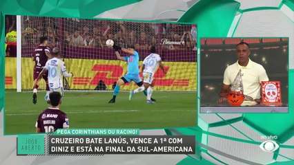 Denílson exalta Cruzeiro e projeta possível final com Corinthians na Sula