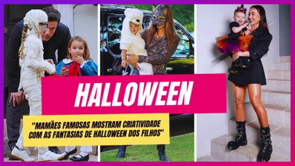 Os Looks de Halloween Que Encantaram! As Famosas e Seus Filhos Roubaram a Cena