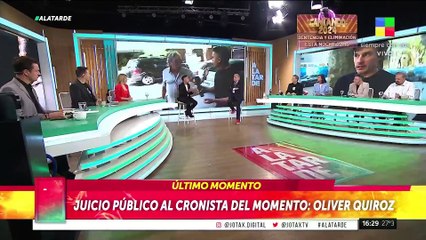  OLIVER QUIROZ DESATÓ LA POLÉMICA con su nota a Ricardo Francella