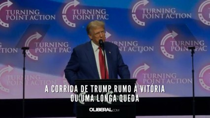 A corrida de Trump rumo à vitória ou uma longa queda