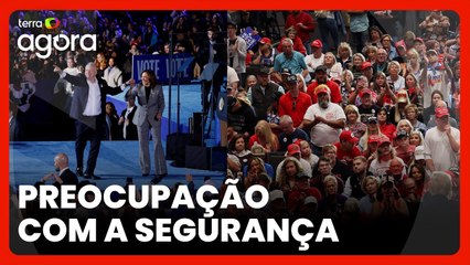 Correspondente destaca revista rigorosa para comícios de Kamala e Trump: ‘Nunca passei por isso’