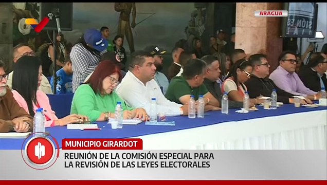 Aragua | Comisión Especial de la AN realiza reunión para la revisión de leyes electorales