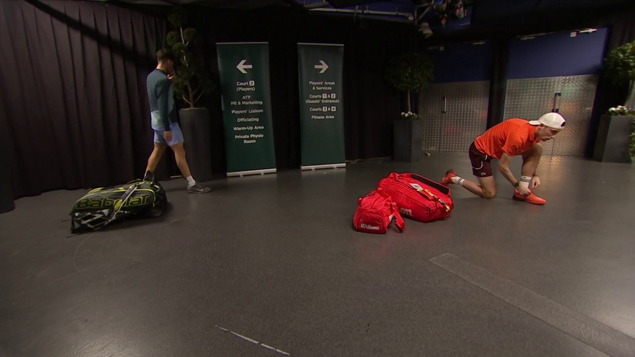 1/8 de finale : Ugo Humbert (FRA) vs Carlos Alcaraz (ESP)