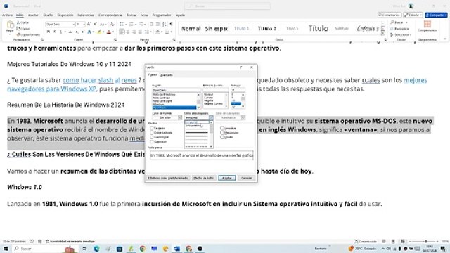 ✍ Como SUBRAYAR SOLO PALABRAS en WORD FÁCIL y RÁPIDO