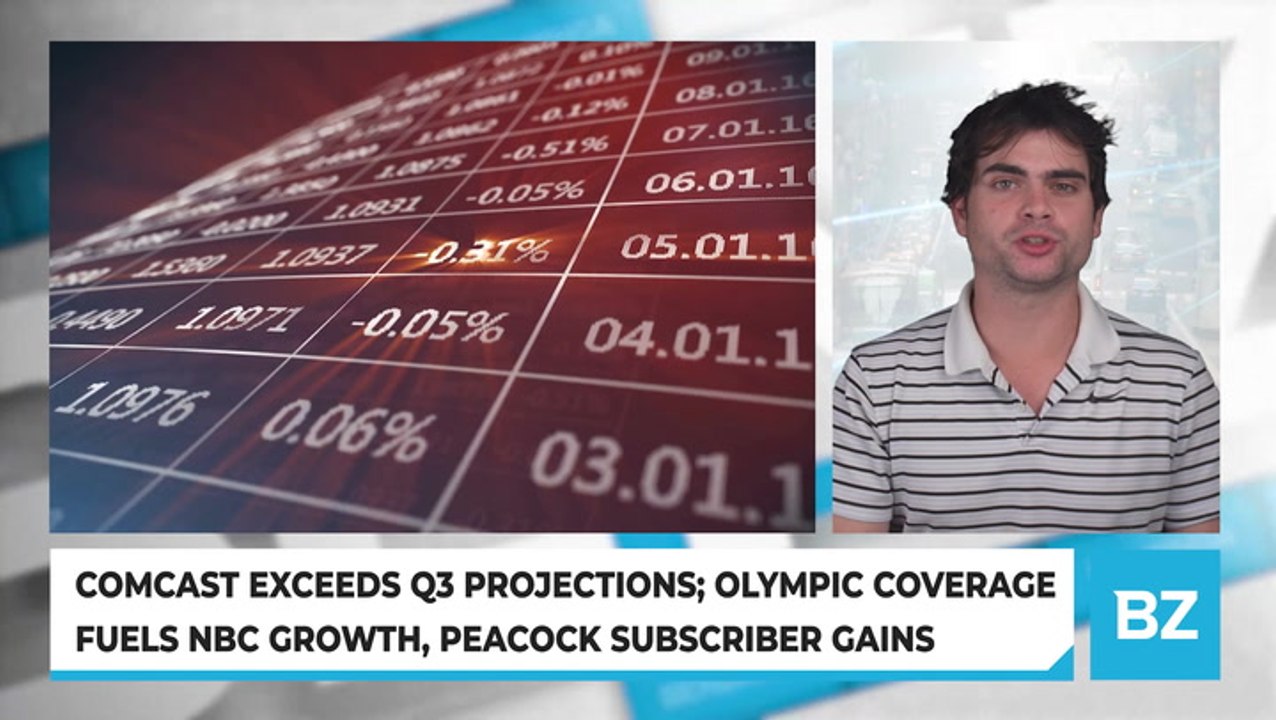 Comcast Exceeds Q3 Projections; Olympic Coverage Fuels NBC Growth, Peacock Subscriber Gains