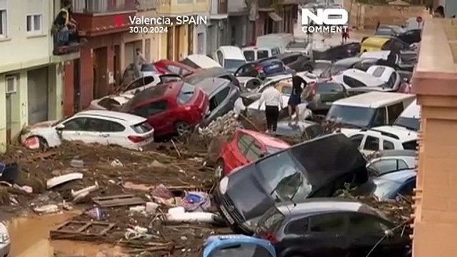 خیابان‌های باریک تله‌های مرگ شدند؛ شمار کشته‌شدگان سیل اسپانیا به ۱۵۸ نفر رسید