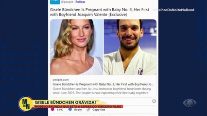 Gisele Bündchen está grávida! Ex-marido reage ao anúncio