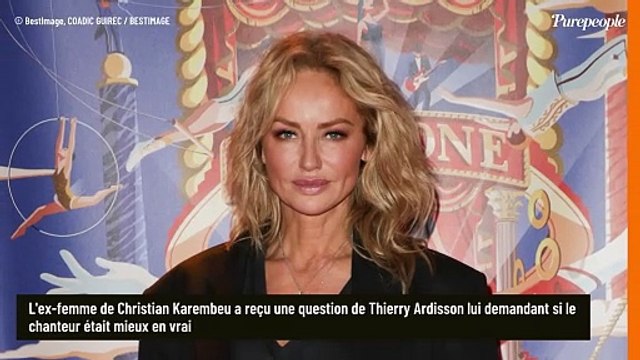 Il est mieux en vrai. Et il a un cerveau ! : Adriana Karembeu répond à une question de Thierry Ardisson à propos de son amoureux Marc Lavoine
