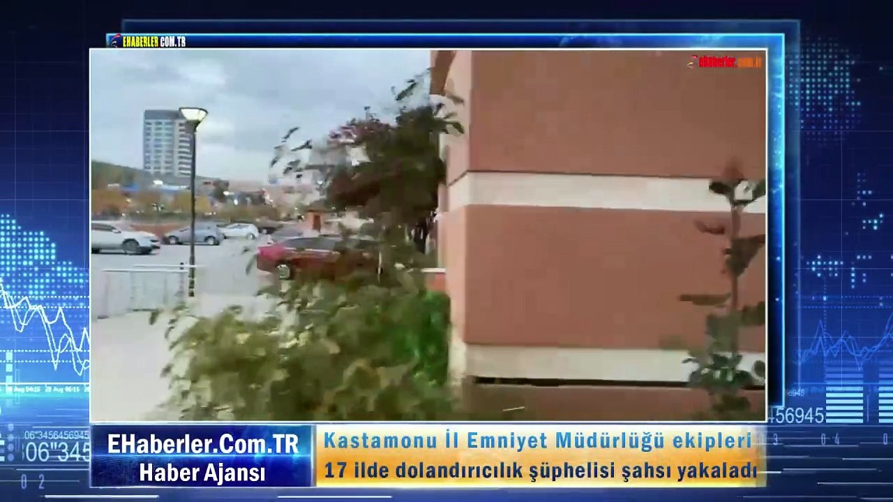 Kastamonu İl Emniyet Müdürlüğü ekipleri 17 ilde dolandırıcılık şüphelisi şahsı yakaladı