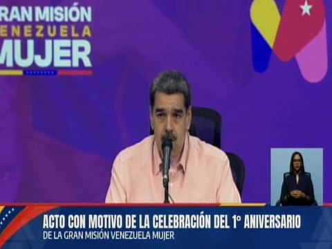 Pdte. Maduro: Fue el Comandante Chávez el que visibilizó a la mujer en la historia de Venezuela