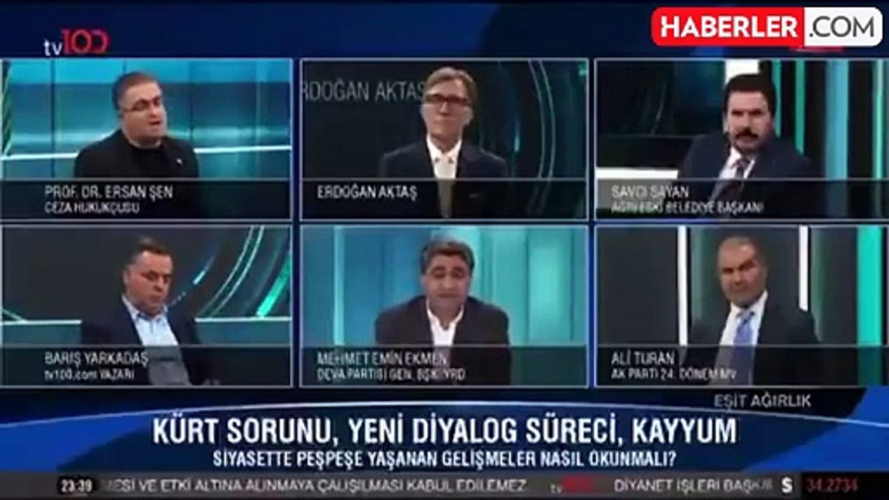 Canlı yayında açık açık söyledi: Ersan Şen, sen önce avukatlığını yaptığın mafyaların hesabını ver