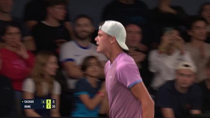 Rolex Paris Masters - Rune met fin au rêve de Cazaux