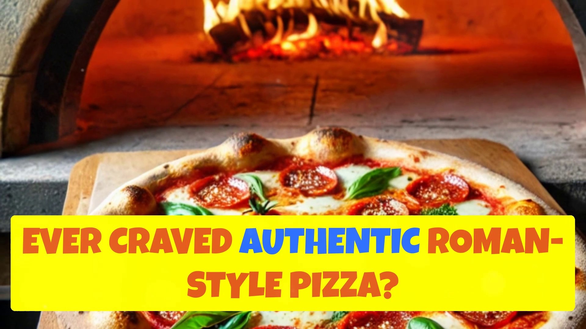 How to Make Roman-Style Pizza at Home