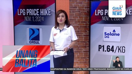 LPG price hike (November 1, 2024) | Unang Balita
