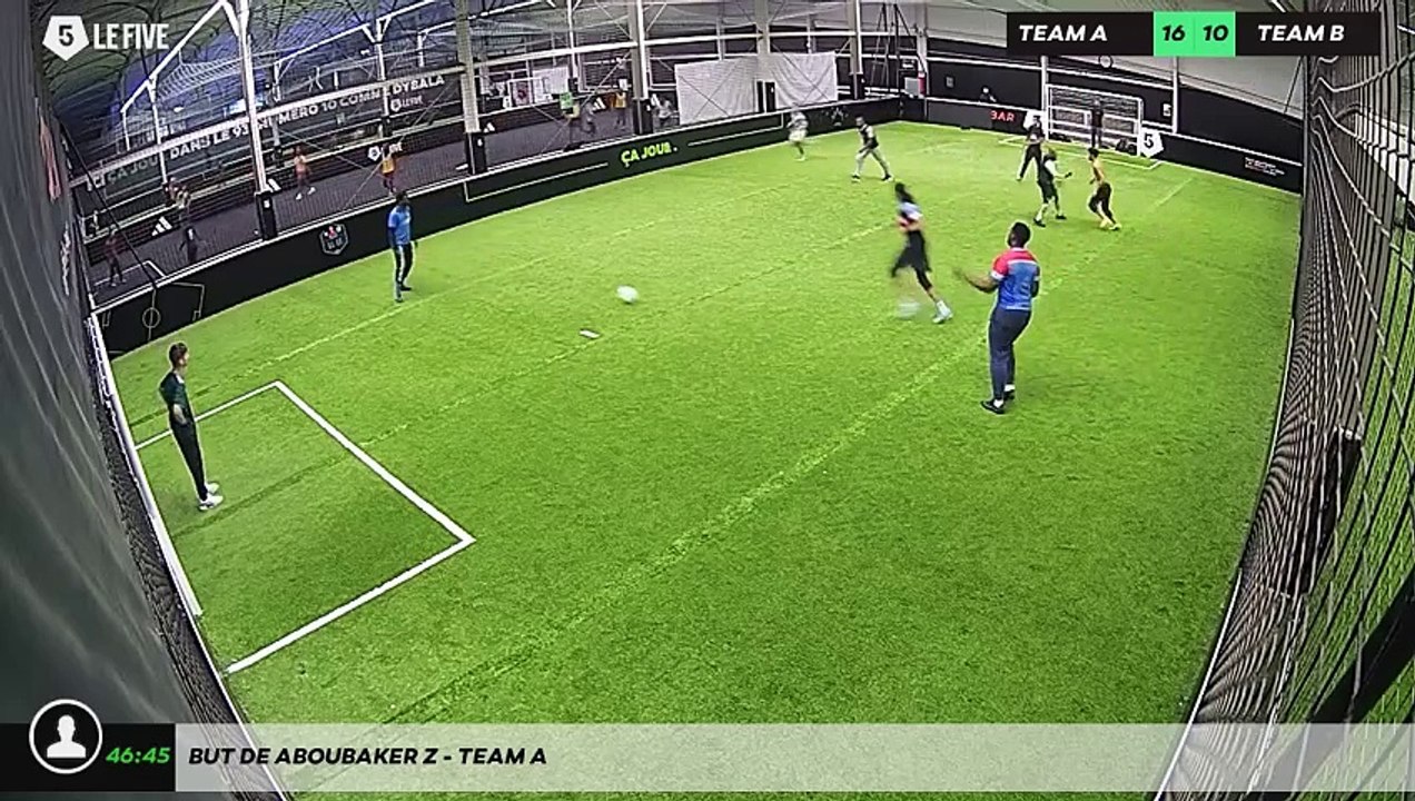 But de Aboubaker Z - Team A