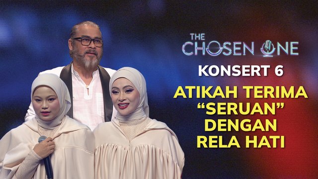 Dato’ Awie nampak Atikah tak rela nyanyi lagu “SERUAN” | The Chosen One Musim Ke-2 | Konsert 6