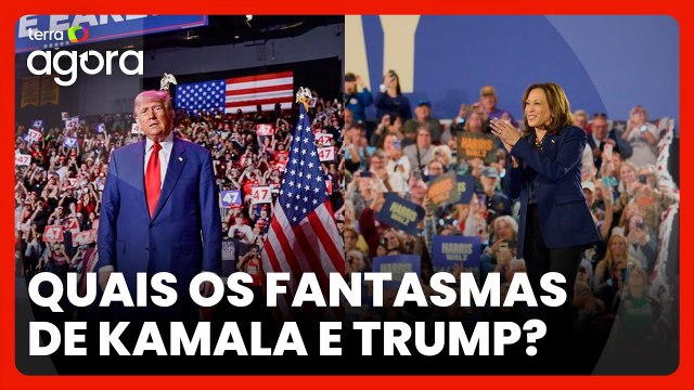 Candidatos à eleição nos EUA tentam espantar fantasmas na reta final