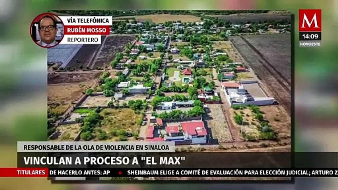 Juez vincula a proceso a Edwin Antonio Rubio 'El Max', operador del Cártel de Sinaloa