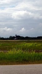 Helicóptero decolando em Cabo Frio