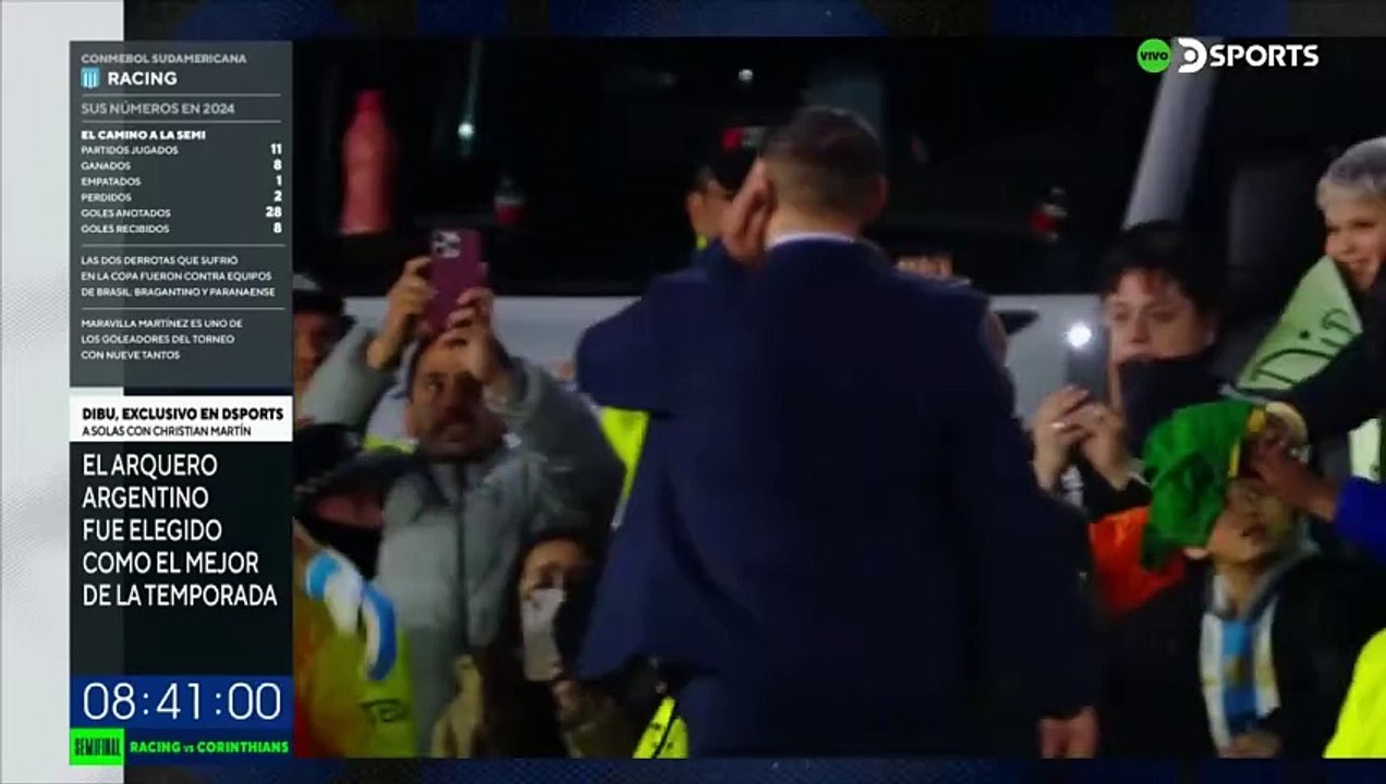 Dibu Martínez: "hasta los 41 el físico me va a dar"