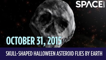 OTD In Space - October. 31: Skull-Shaped Halloween Asteroid Flies By Earth