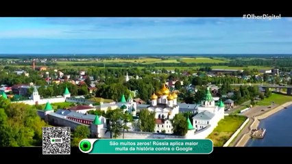 São muitos zeros! Rússia aplica maior multa da história contra o Google