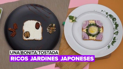 Una bonita tostada: ricos jardines japoneses